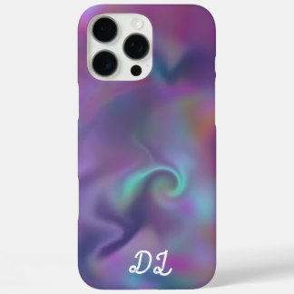 Unique Abstract Marbled Liquified Oil Paint iPhone 16 Pro Max Case