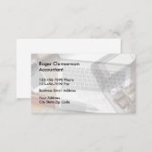 Unique Accountant Businesscards Business Card (Front/Back)