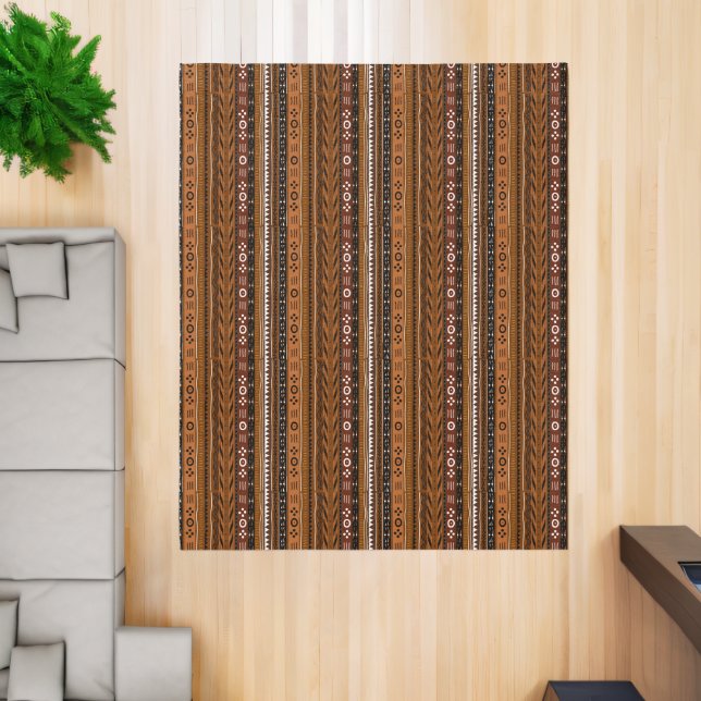 Unique Afrocentric Home Decor Print Rug (Insitu (Indoor 2))