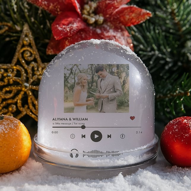 Unique Album Cover Music Minimal Merry & Merried Snow Globe (Creator Uploaded)