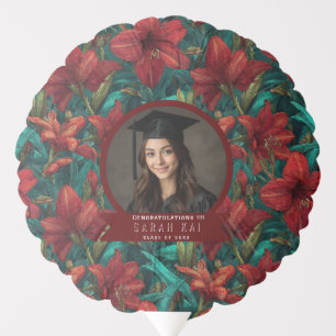 Unique Amaryllis Lover His Grad Balloon