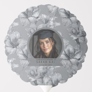 Unique Amaryllis Wildflower Commencement Balloon