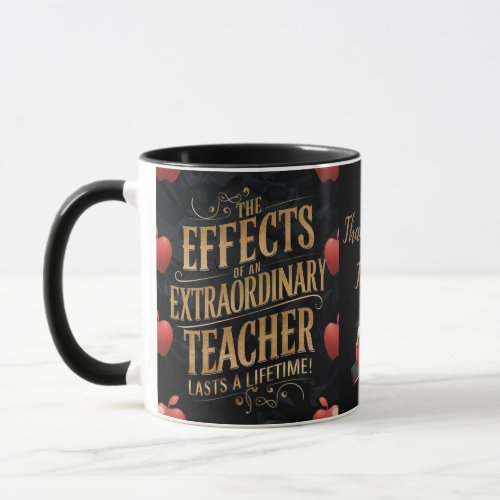 Unique Amazing Teacher Coffee Mug Personalize Gift
