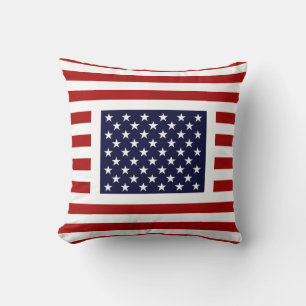 Unique American Flag Pillow - Old Glory design