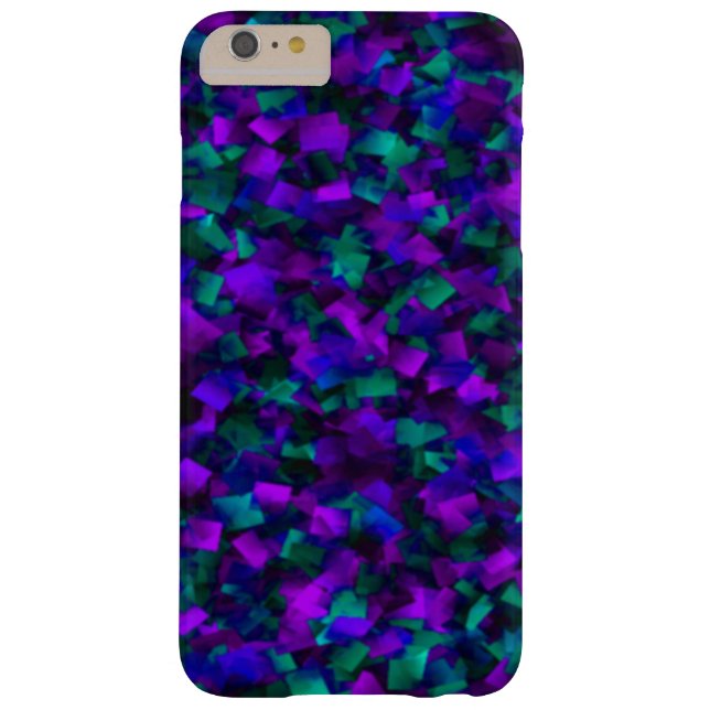 Unique Amethyst and Emerald iPhone 6 Plus case (Back)