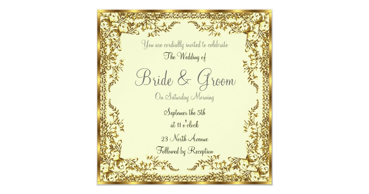 Unique And Elegant Wedding Invitations 5