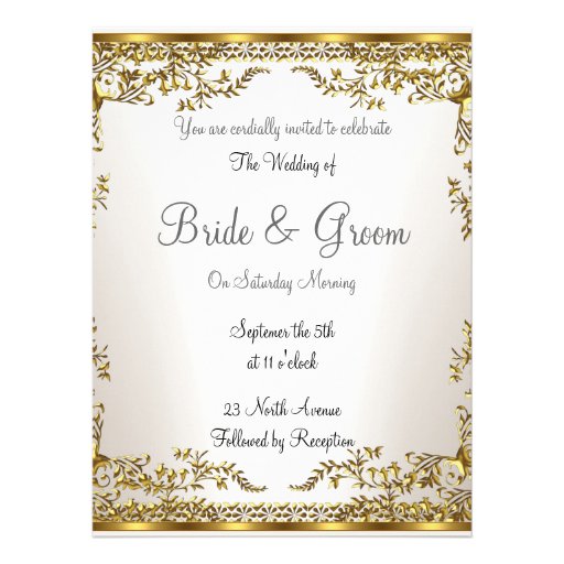 Unique And Elegant Wedding Invitations 1