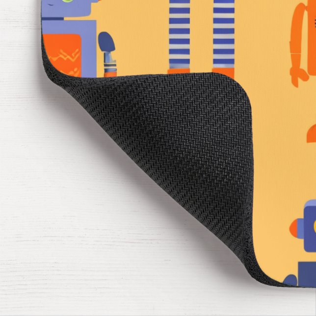 Unique and fun robot mouse pad (Corner)