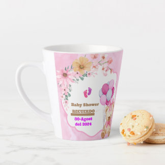 Unique and Personalized Baby Shower Keepsake Latte Mug