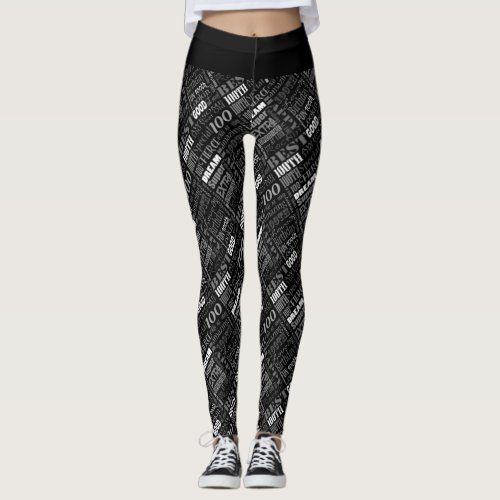 Unique And Special 100th Birthday Party Gifts Leggings