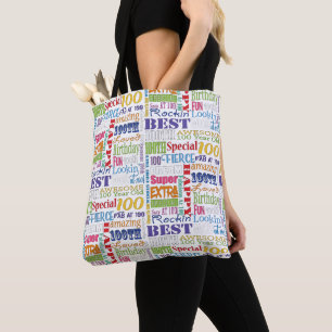 Unique And Special 100th Birthday Party Gifts Tote Bag