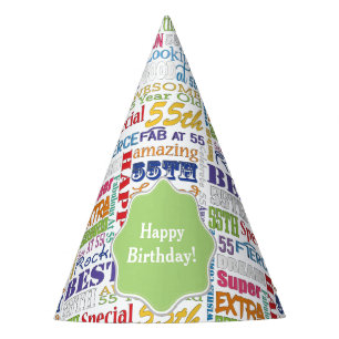 Unique And Special 55th Birthday Party Gifts Hat