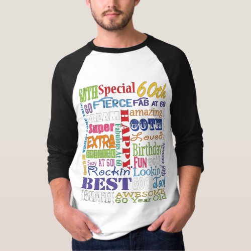 Unique And Special 60th Birthday Party Gifts T_Shirt