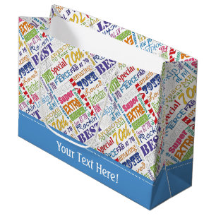 Unique And Special 70th Birthday Party Gifts Large Gift Bag