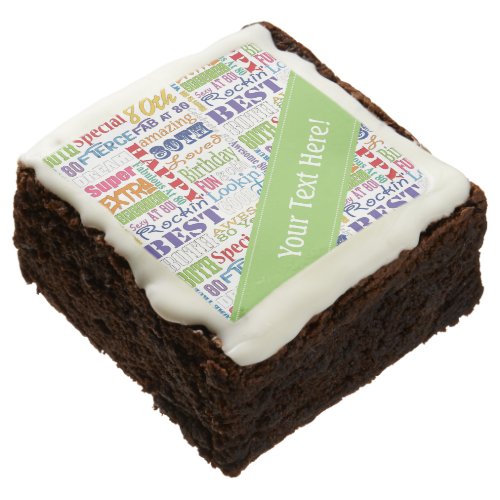 Unique And Special 80th Birthday Party Gifts Brownie