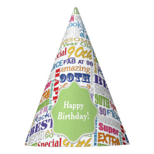 Unique And Special 90th Birthday Party Gifts Hat