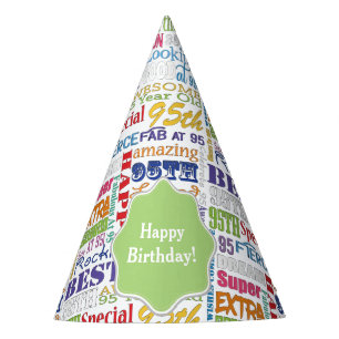 Unique And Special 95th Birthday Party Gifts Hat