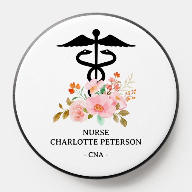 Unique and Stylish Custom Nurse PopSocket (Popsocket)