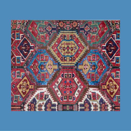 Unique Antique Persian Oriental Rug Design Jigsaw Puzzle