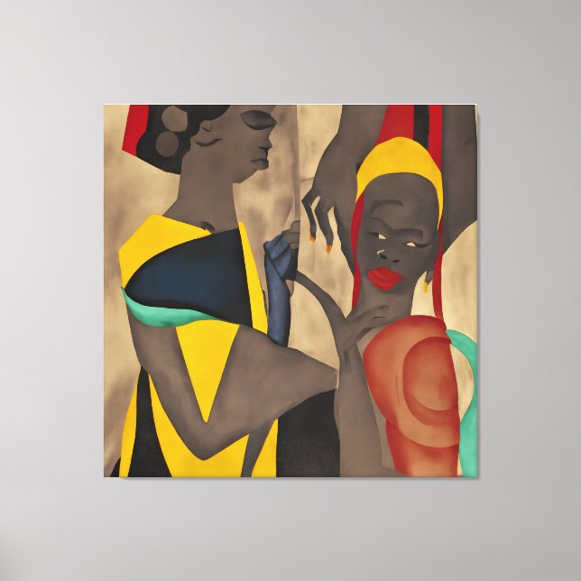 unique art canvas print (Front)