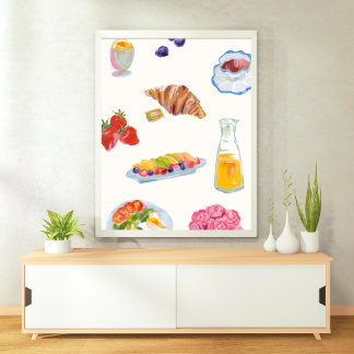 Unique art poster