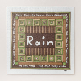 Unique Art Puzzle - Rain 