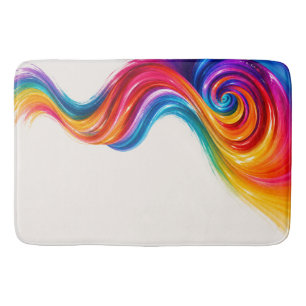 Unique artist design decor bath mat