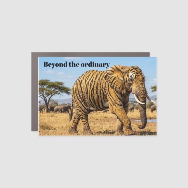 Unique Artistic Magnets of Unrealistic Animals. (Front)