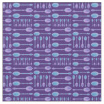 Unique Artsy Spoons! (Purple) Fabric
