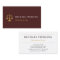 Unique Attorney at Law Burgundy Gold Professional
