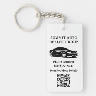 Unique Auto Repair or Auto Dealer Promotional Keychain