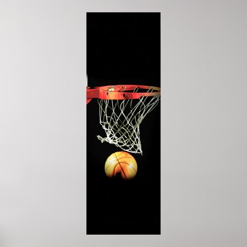 Unique Basketball Door Poster Print