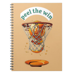 Unique basketball lover gifts peel the win notebook