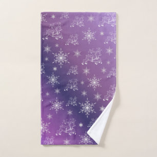 unique, beautiful, colorful, painted pattern a gre hand towel
