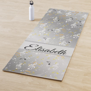 unique, beautiful, colorful, painted pattern a gre yoga mat