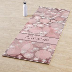 unique, beautiful, colorful, painted pattern a gre yoga mat