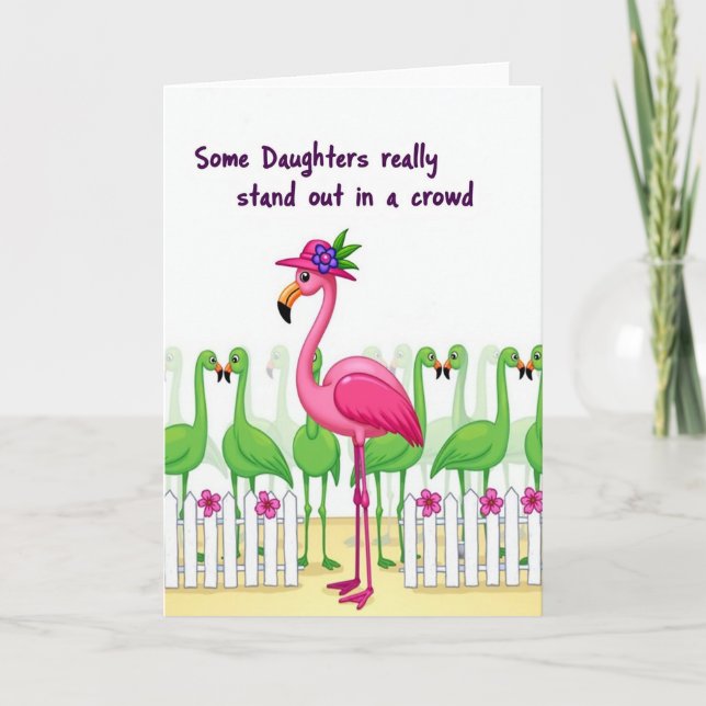 Unique Bird Mothers Day Image Card (Front)