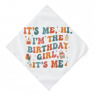 Unique Birthday Party Its Me Hi Im The Birthday Gi Bandana
