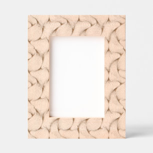 Unique Black and White Interwoven Lines Engraved Frames