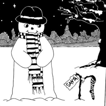 Unique Black And White Picture Of Snowman Hoodie by artoriginals at Zazzle
