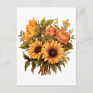 Unique black Design for white Lovers Announcement Postcard