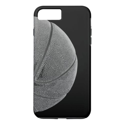 Unique Black White Basketball iPhone 8 Plus7 Plus Case