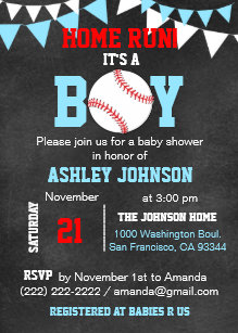 Baseball Baby Invitations Zazzle Baseball Baby Invitations Zazzle