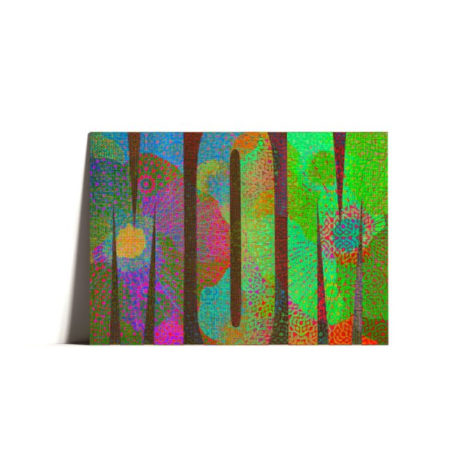 Unique Boho Floral Happy Mothers Day Sentiment Holiday Card (Creator Uploaded)