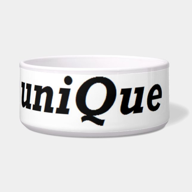 uniQue Bowl (Front)
