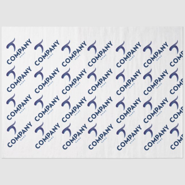 Unique branded tissue paper (Front)