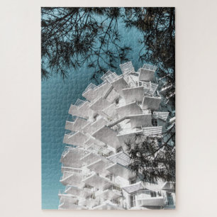 Unique brutalist architecture 1000 pieces adult jigsaw puzzle