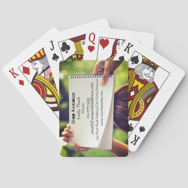 unique business card (Back)