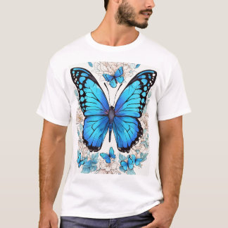 "Unique Butterfly Design T-Shirts | Beautiful & Cr