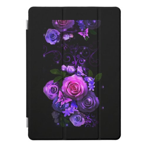 unique butterfly purple pattern iPad Smart Cover 